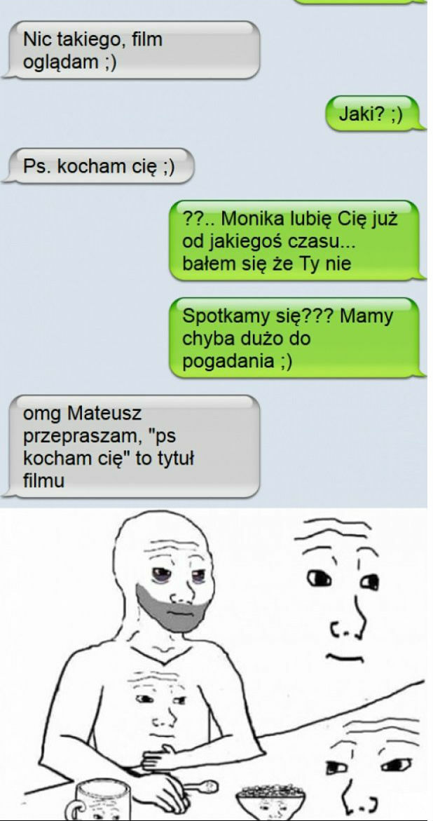 PS kocham Cię