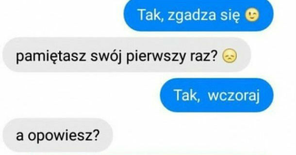 Pierwszy raz