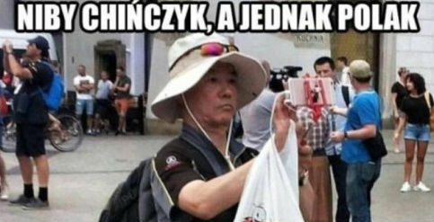 Chińczyk i Polak w jednym