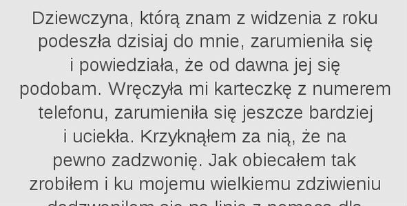 Karteczka z numerem telefonu