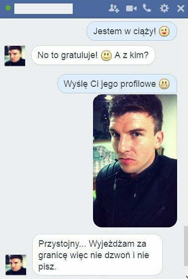 Wiadomość o ciąży