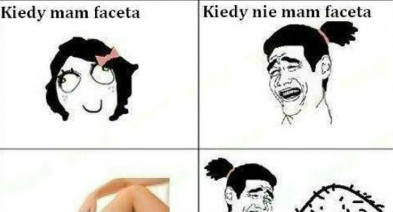 Kiedy mam faceta vs kiedy jestem sama