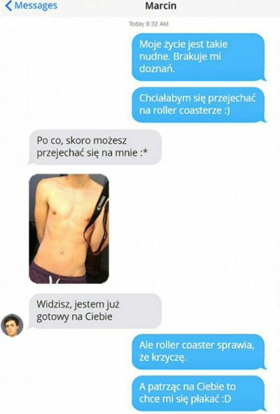 Podrywacz w akcji