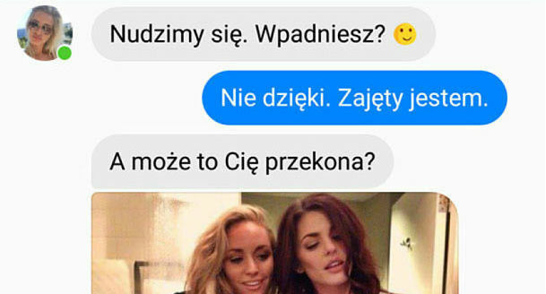 Może TAKIE zdjęcie go przekona?