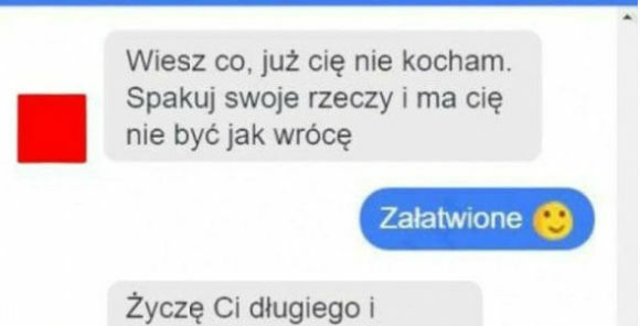 Burzliwe rozstanie