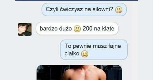 W ten dzień akurat nie ćwiczył