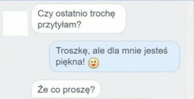Troszkę przytyła