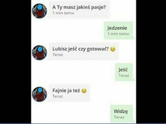Moją pasją jest jedzenie