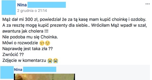 Awantura o choinkę 