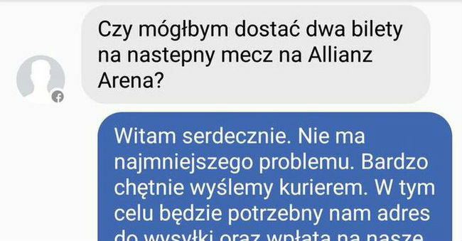 Bilety na mecz za darmo