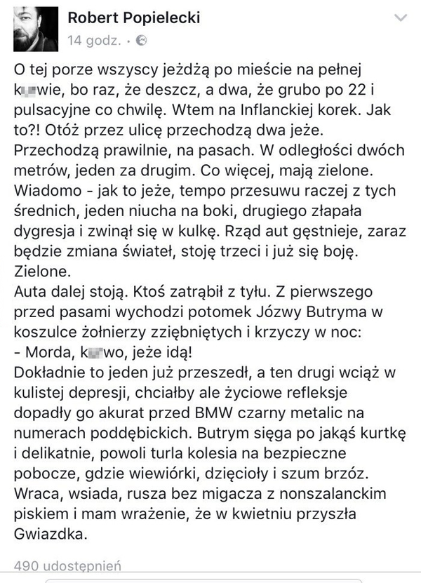 Jeże na ulicy