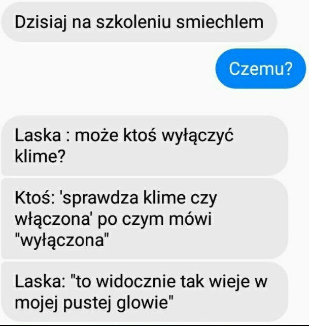Zabawna akcja na szkoleniu