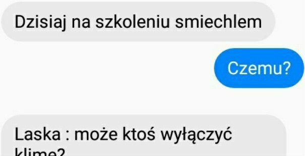 Zabawna akcja na szkoleniu