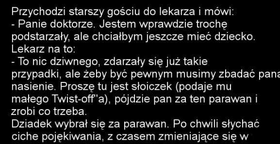 Kiedy dziadek chce mieć dziecko