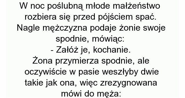 Nietypowa noc poślubna 