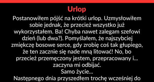 Jak dostać kilka dni wolnego