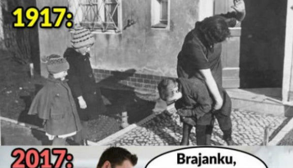 Wychowywanie kiedyś vs dziś