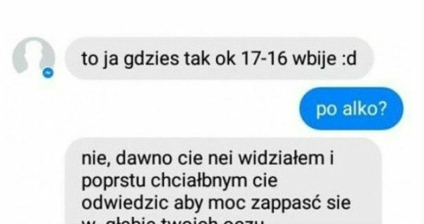 Chciał być romantyczny...