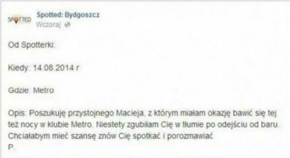 Zagubiony Maciej