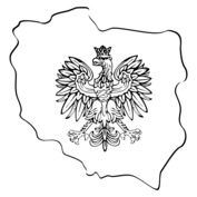 Granice Polski i orzeł