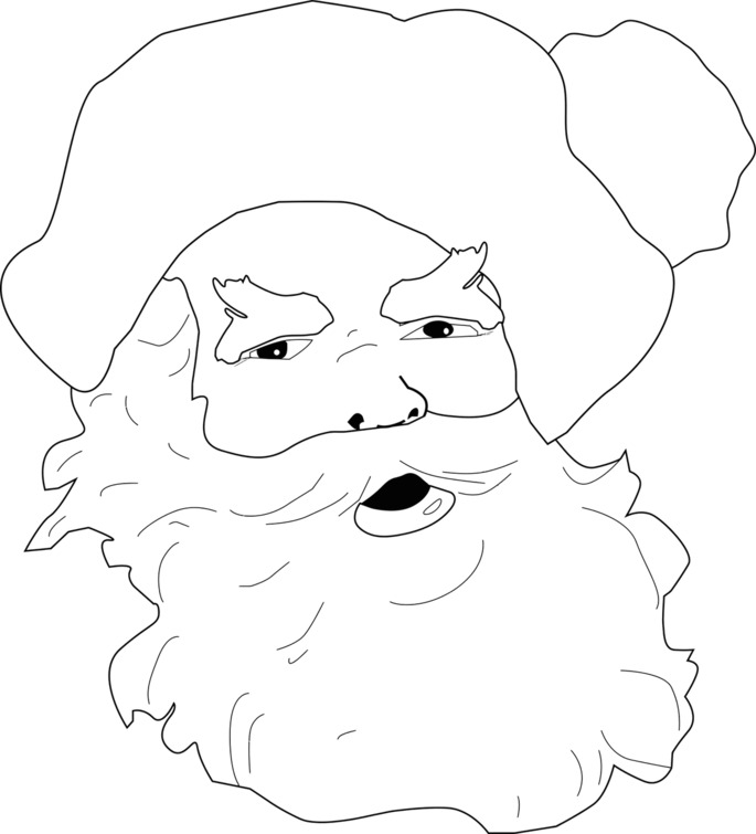 Twarz św. Mikołaja
