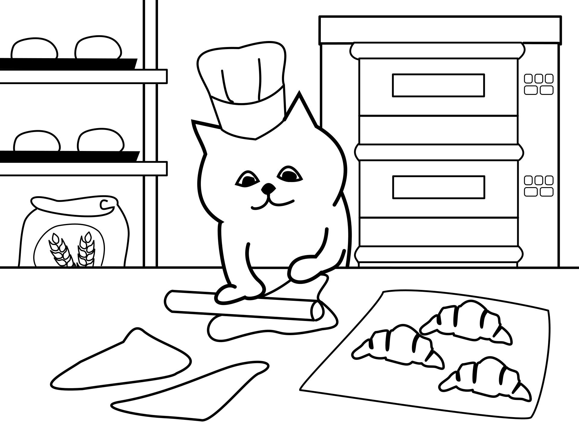Kot piekarz