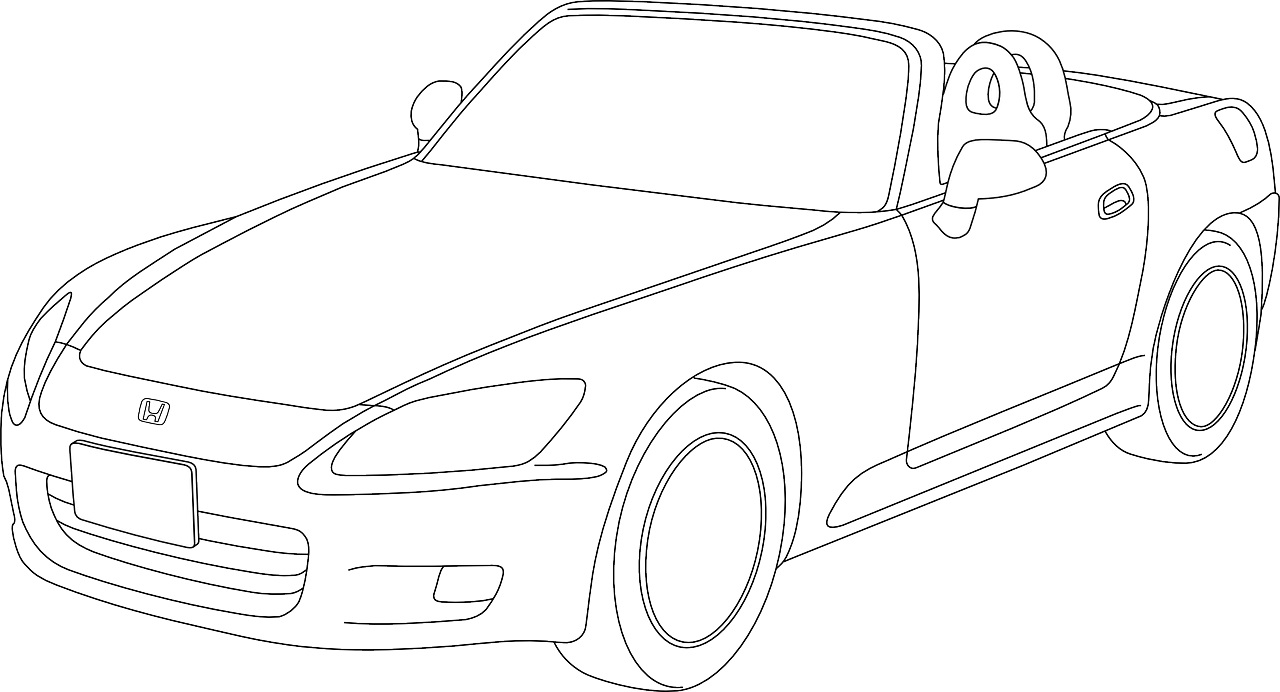 Kabriolet szkic
