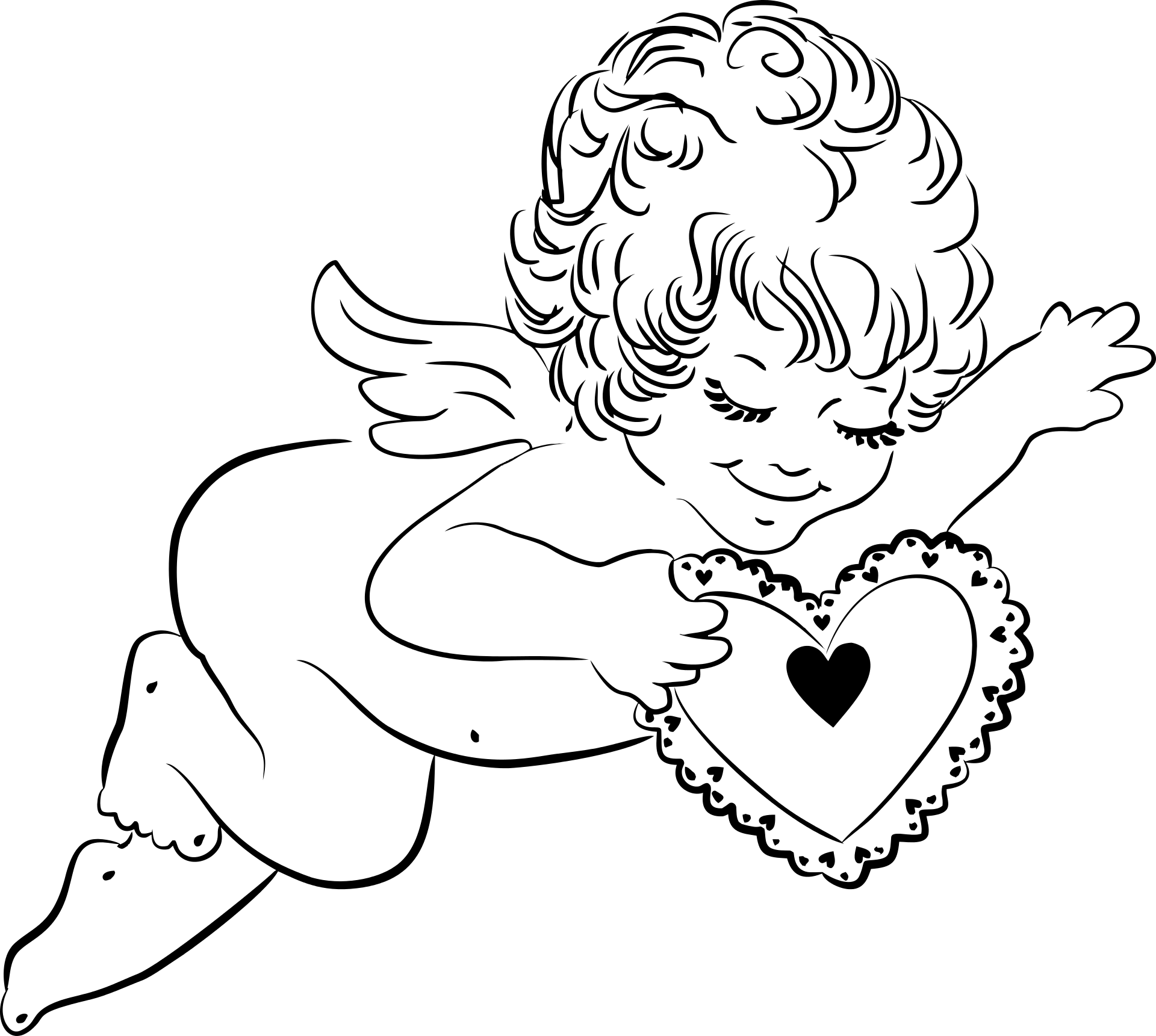 Aniołek z sercem