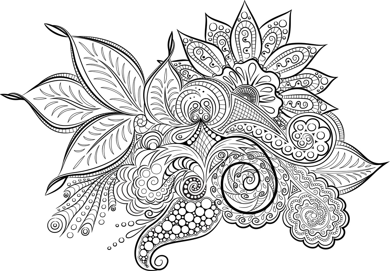 Mandala liście