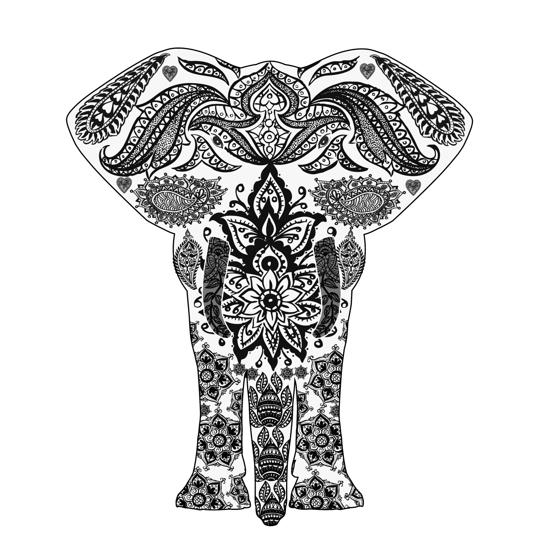 Mandala słoń