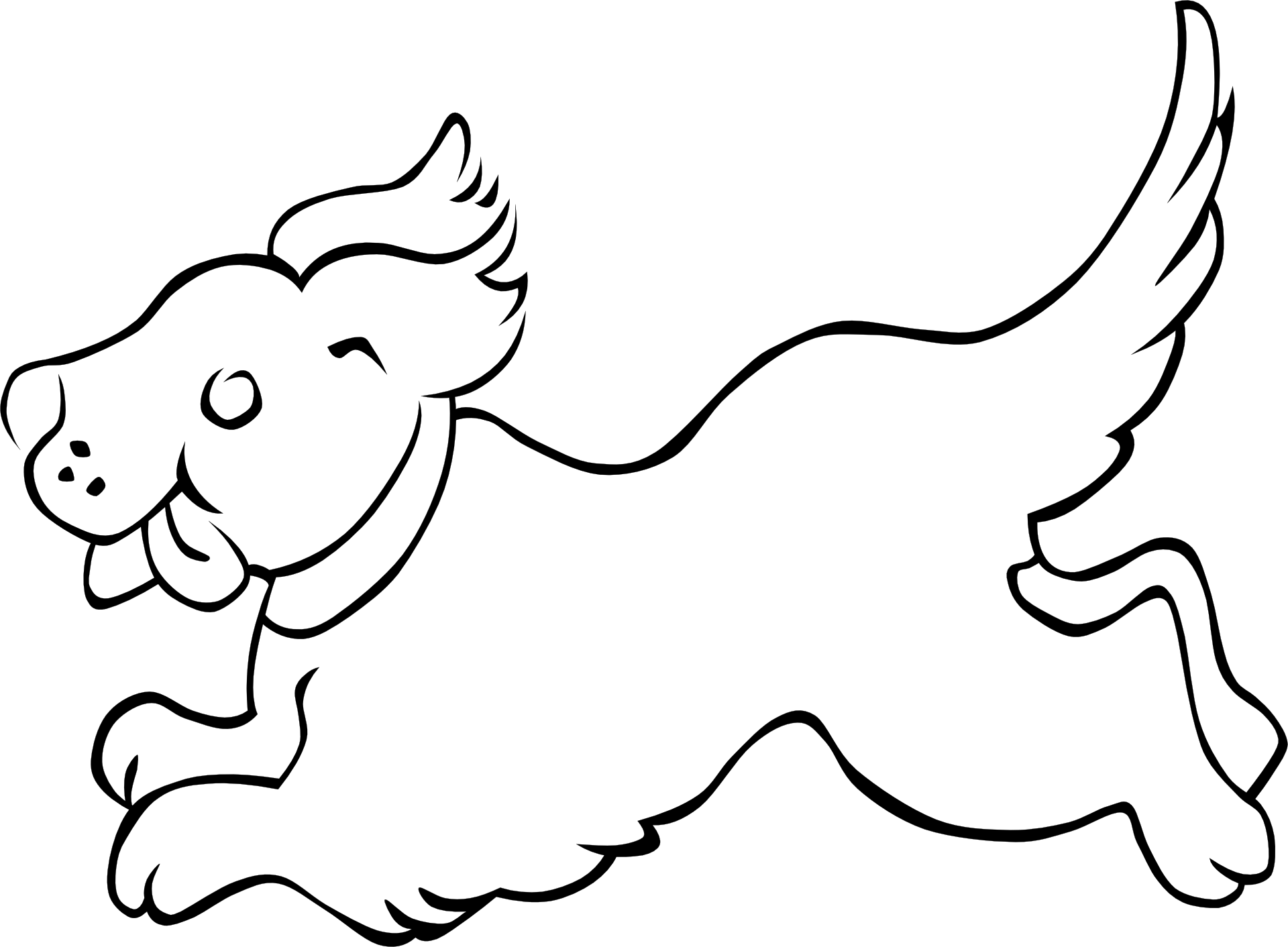 Wesoły pies