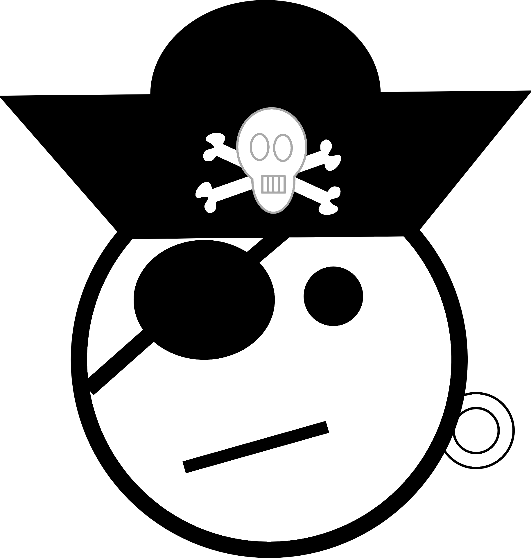 Emotka pirata