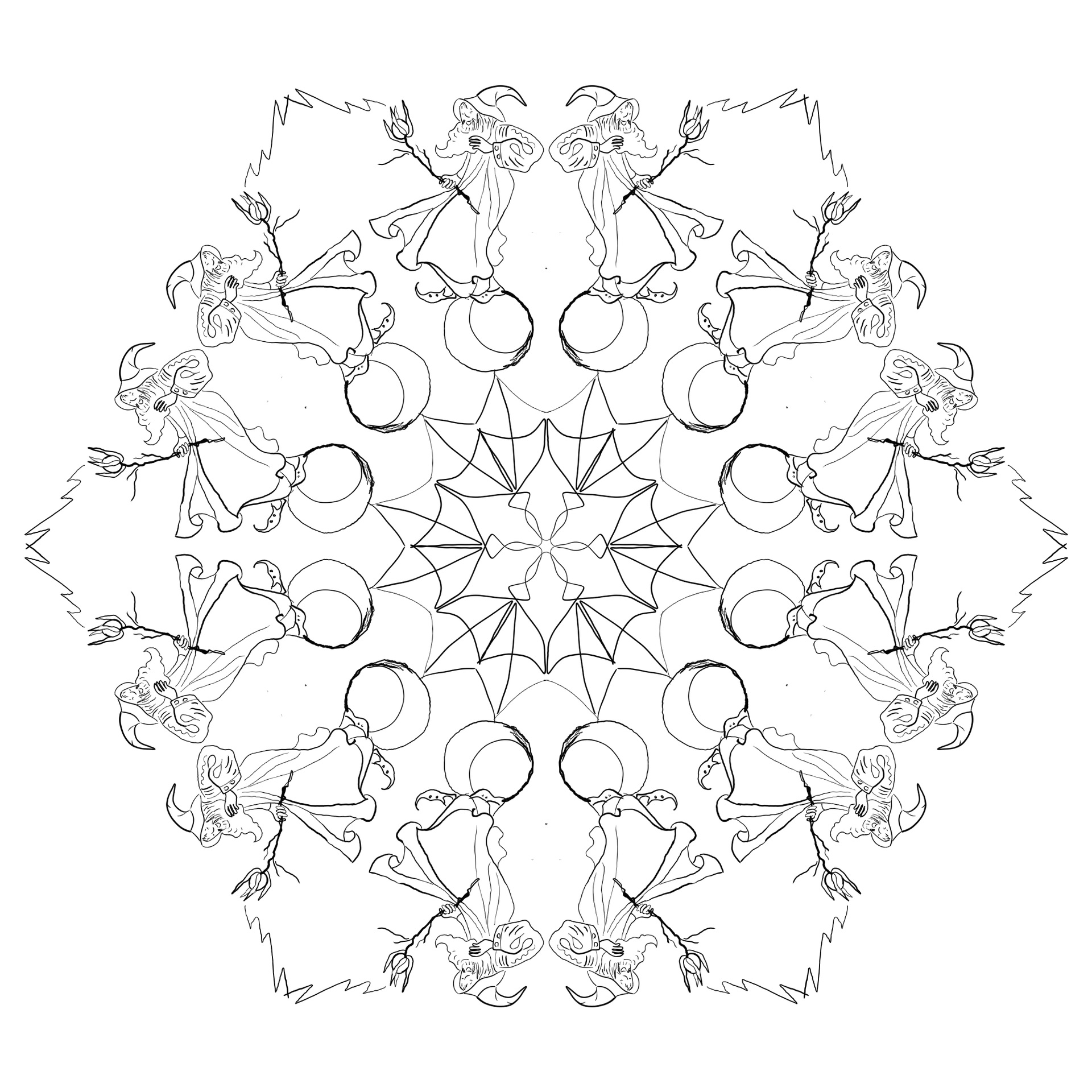 Mandala czarodziej