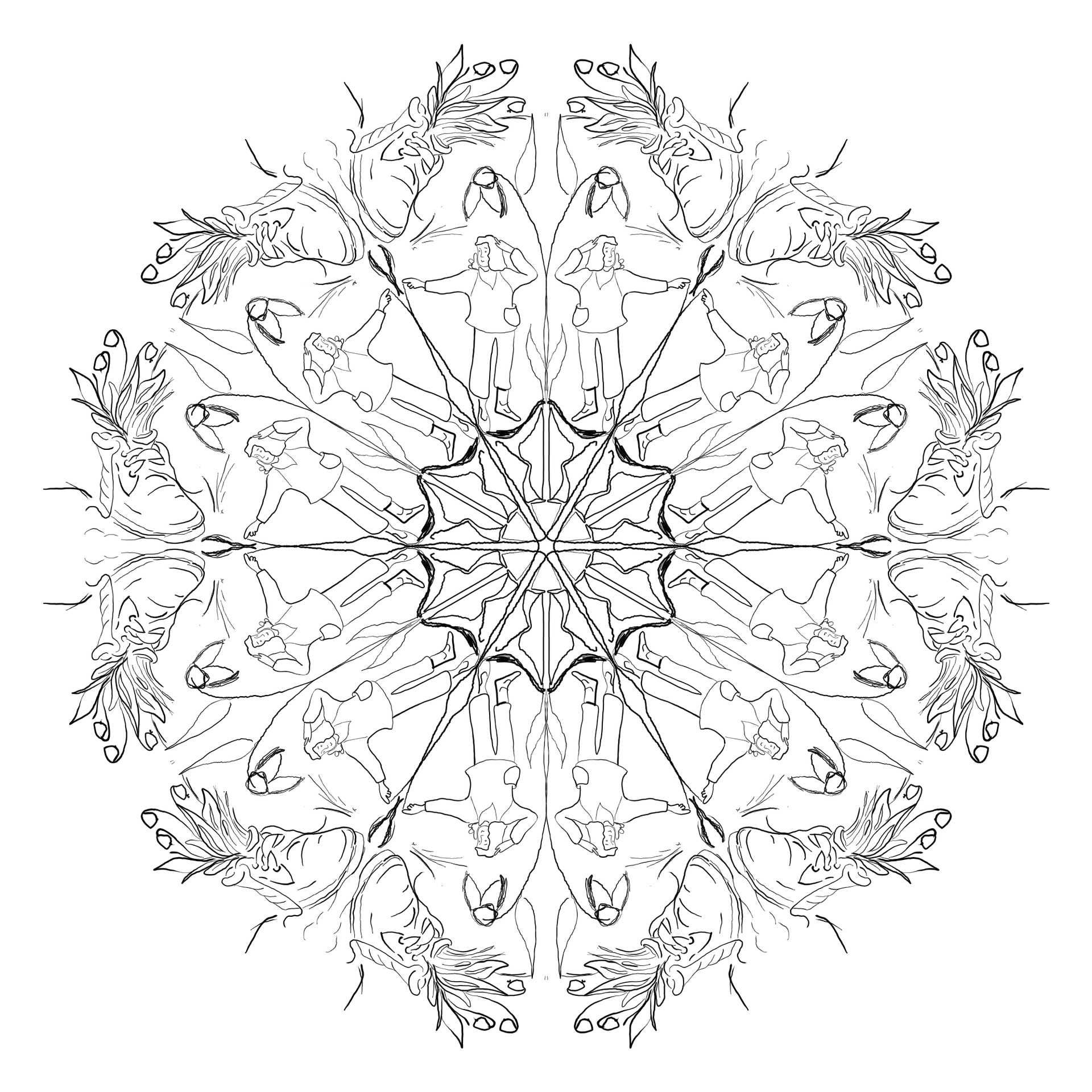 Mandala buty