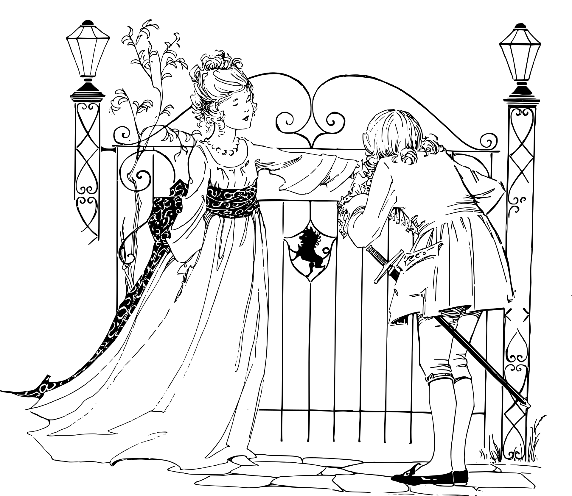 Księżniczka szczegółowa
