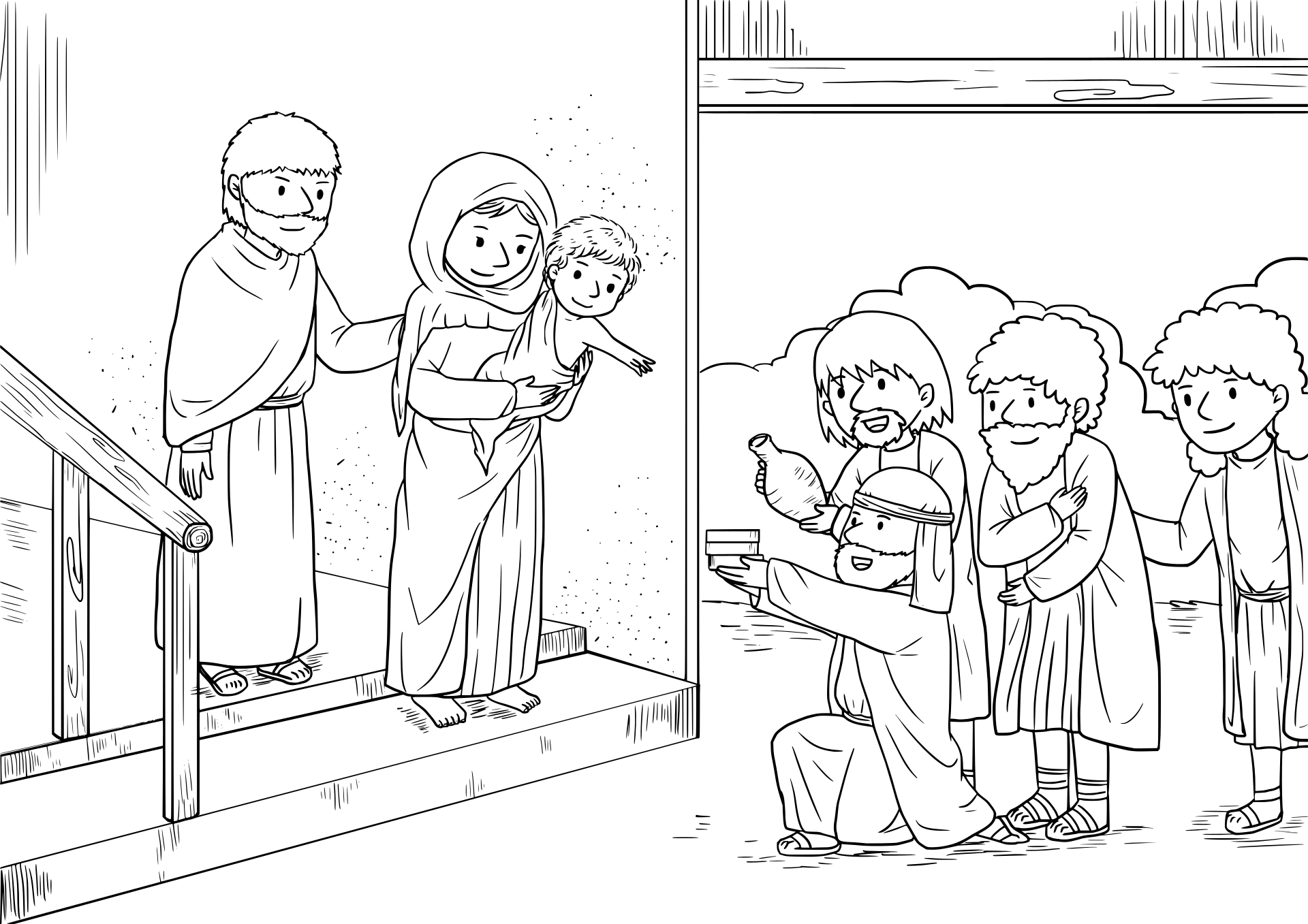 Biblijna scena