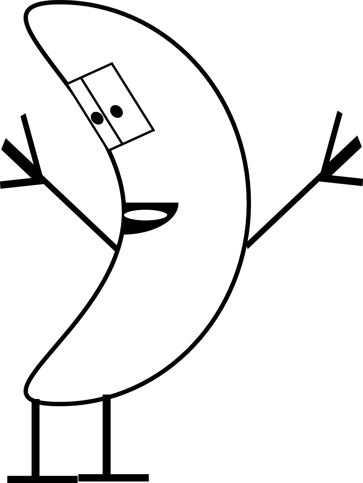 Wesoły banan