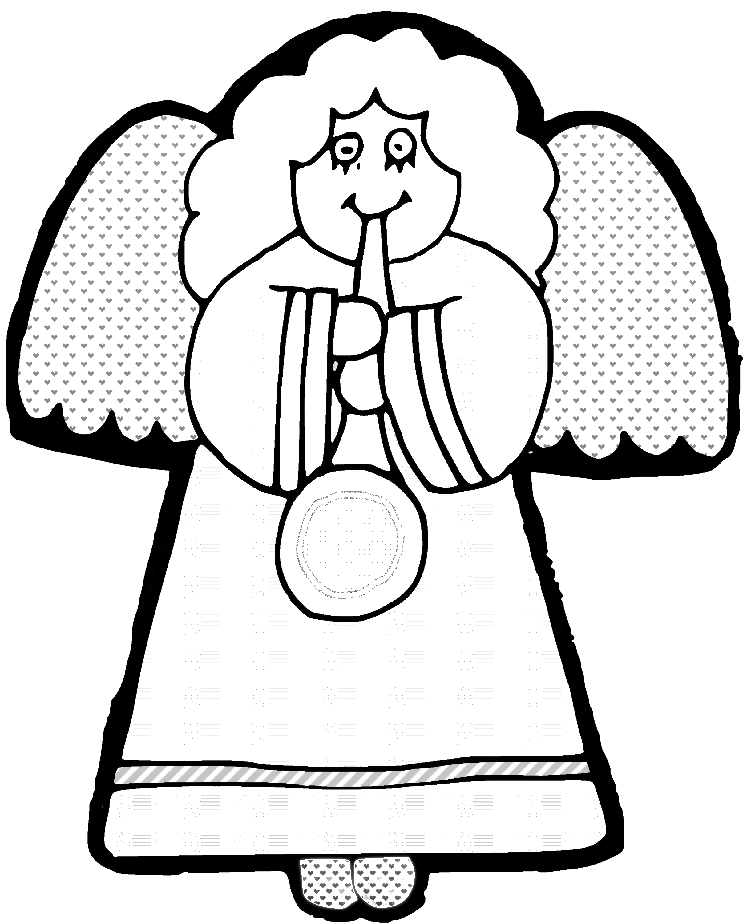 Ładny aniołek