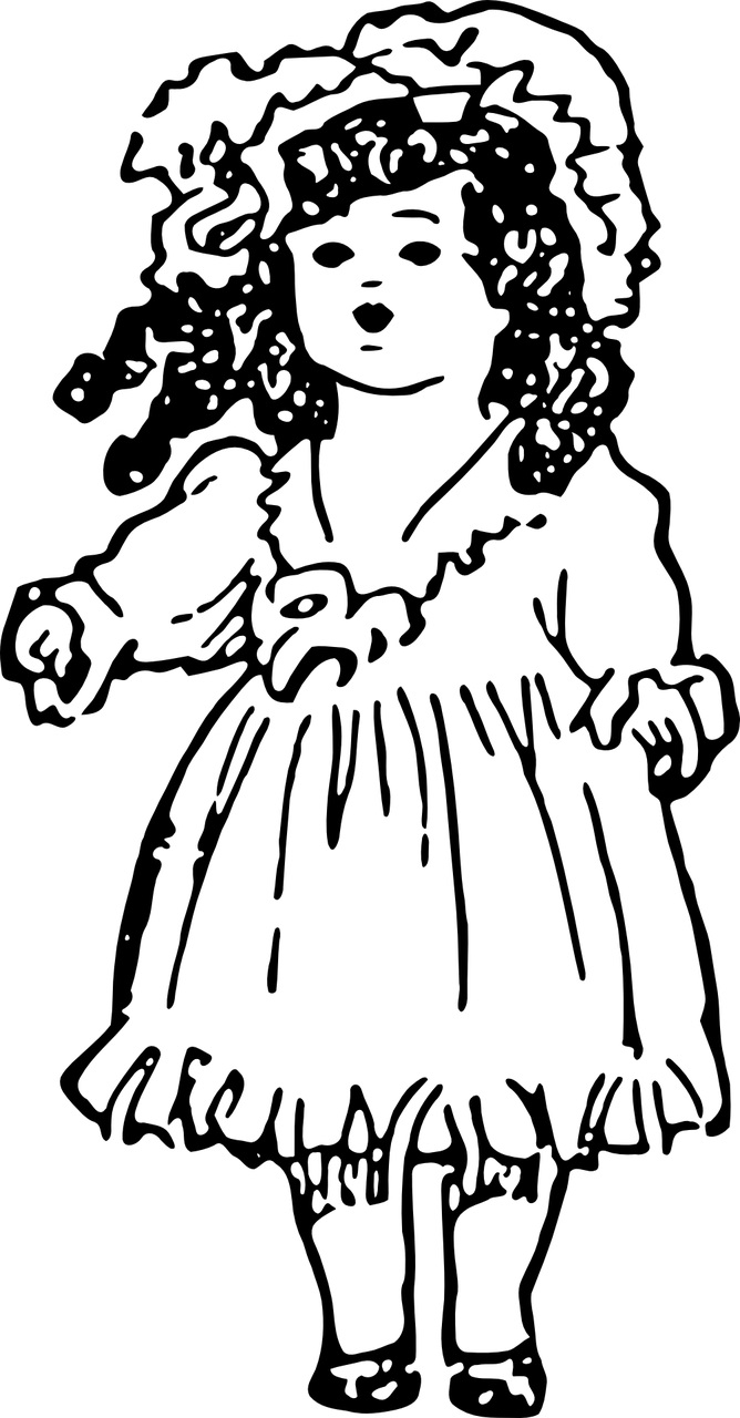 Lalka elegancka
