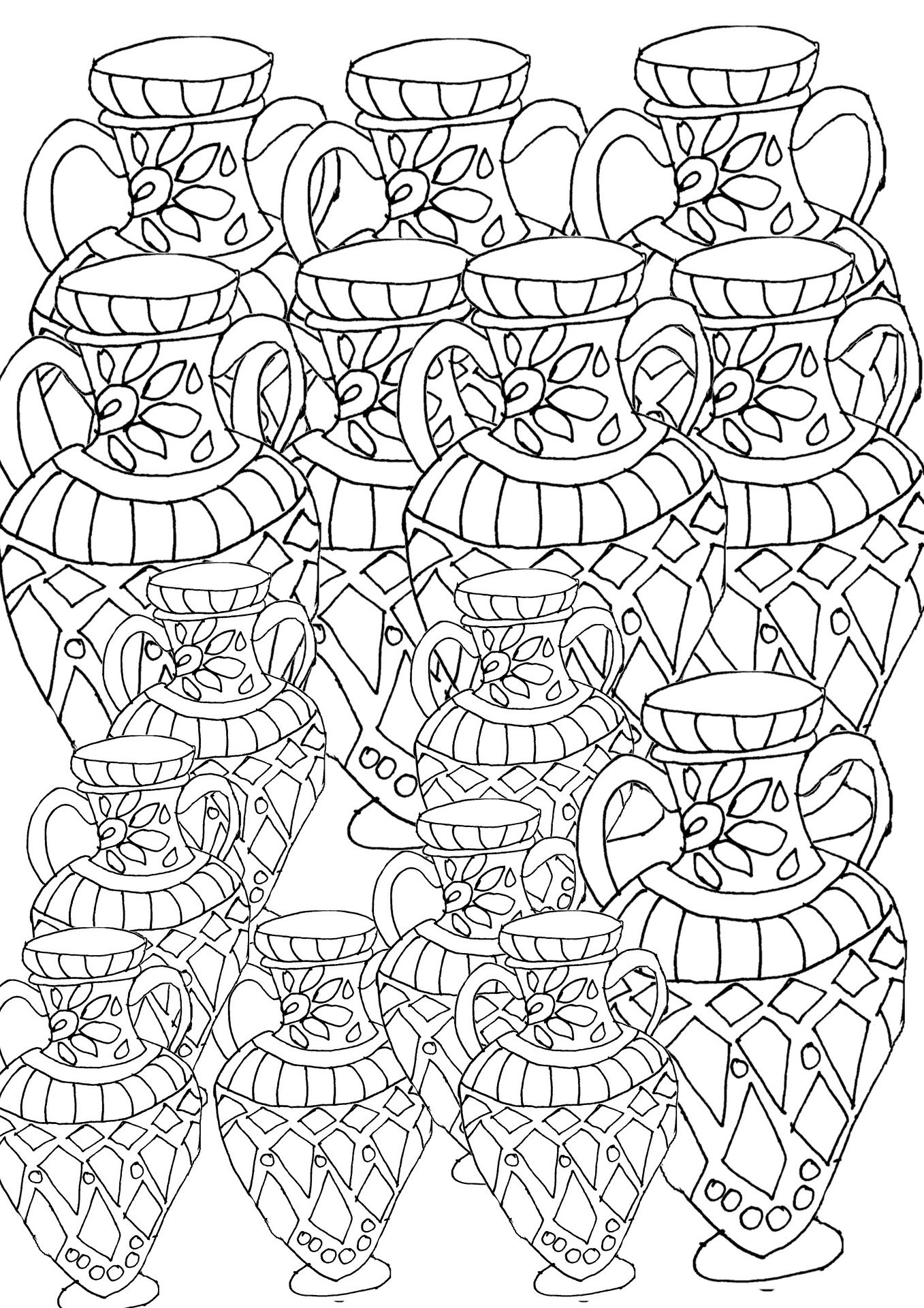 Mandala wazony