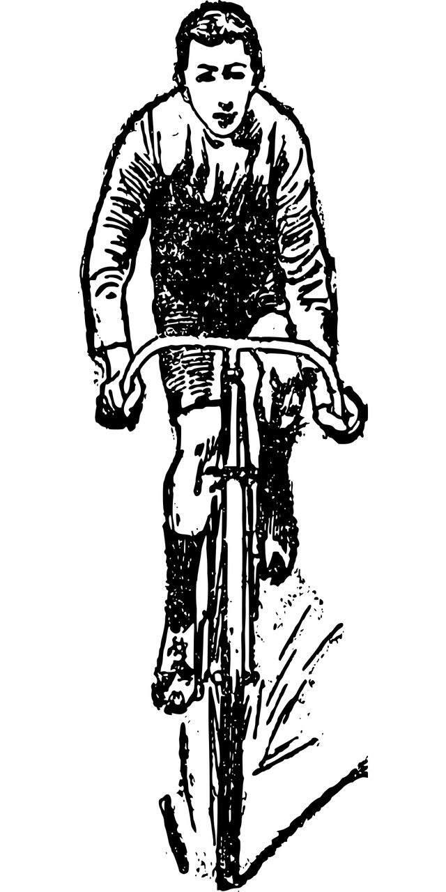 Młodszy rowerzysta