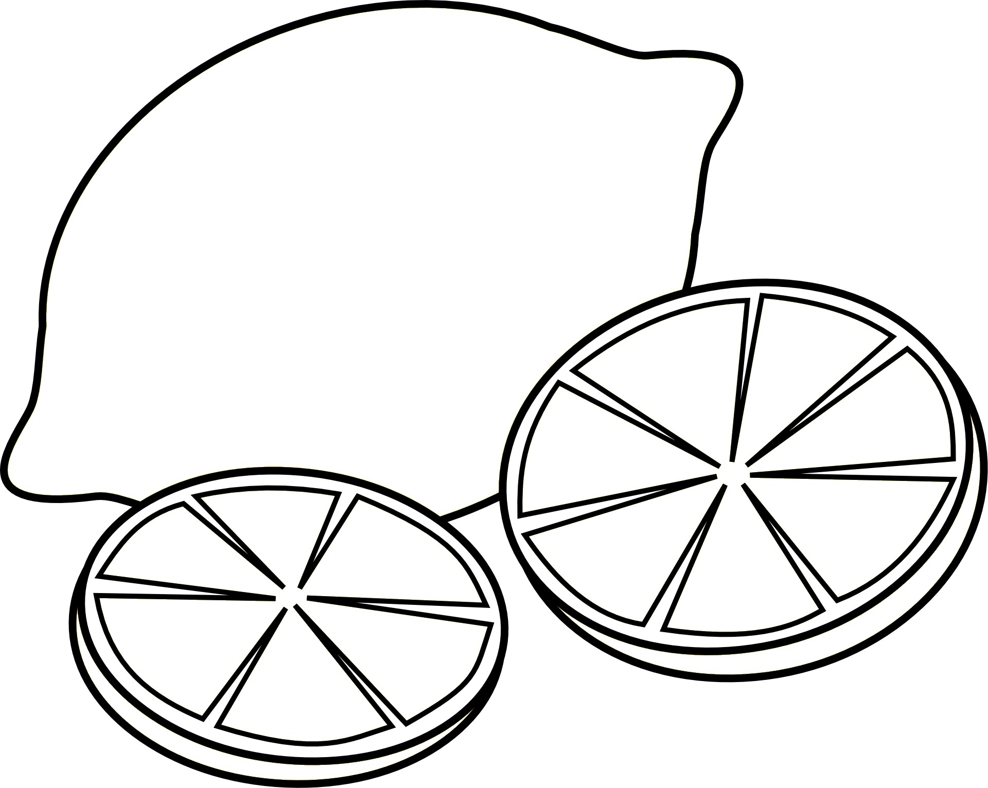 Cytryna szablon