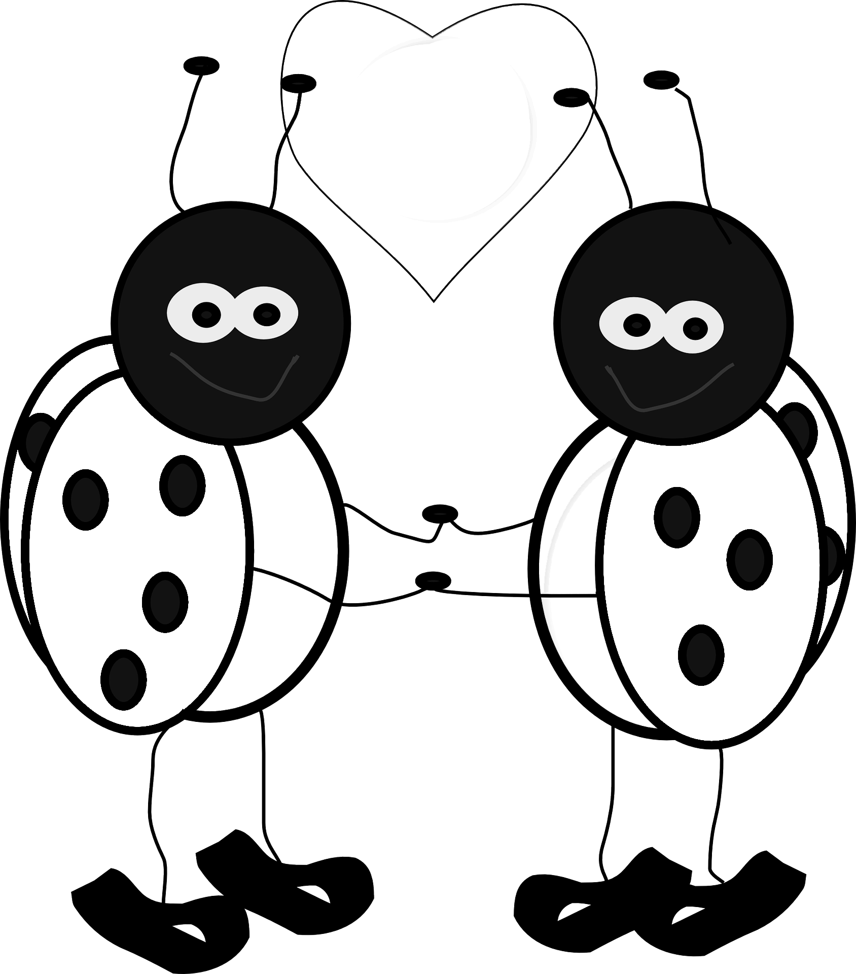 Zakochane biedronki