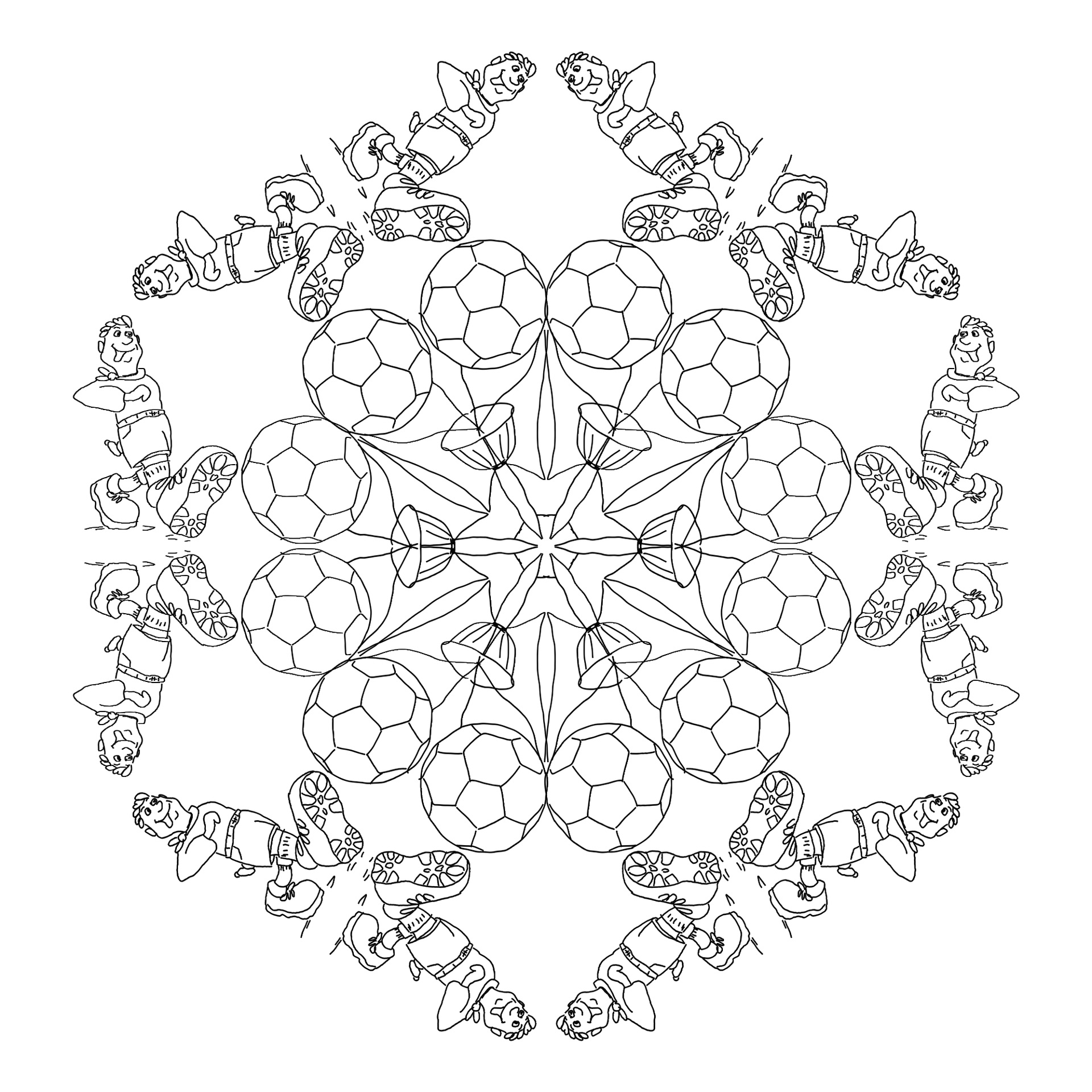 Mandala piłka