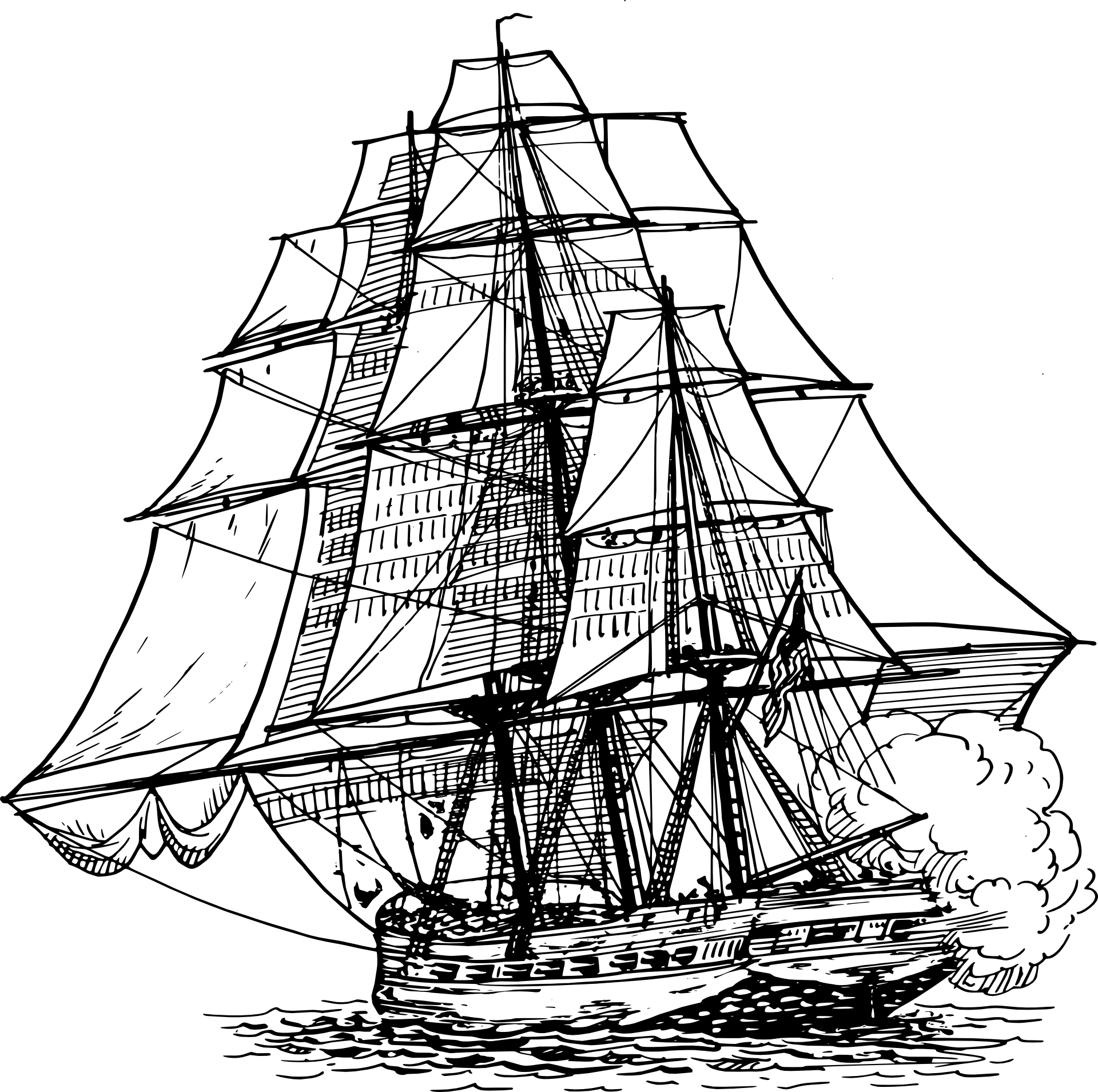 Statek szablon